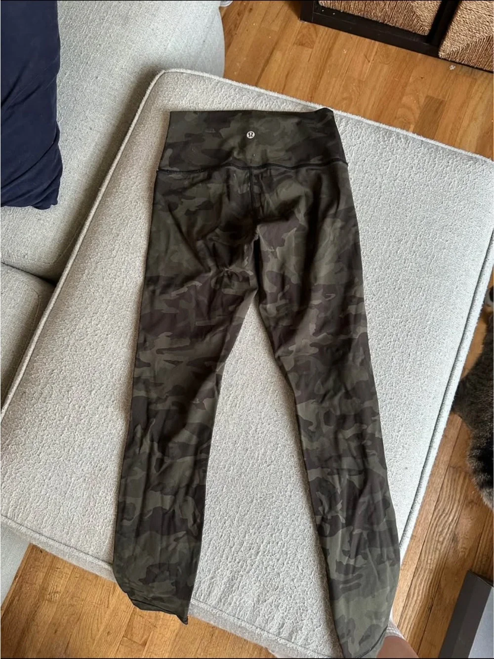 lululemon athletica Olive Green Camo Leggings